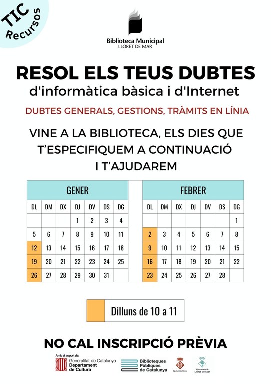 Resol els teus dubtes