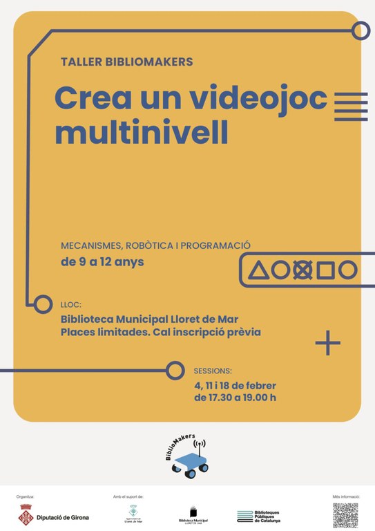 Taller Crea un videojoc multinivell (creació de videojocs amb Bloxel)