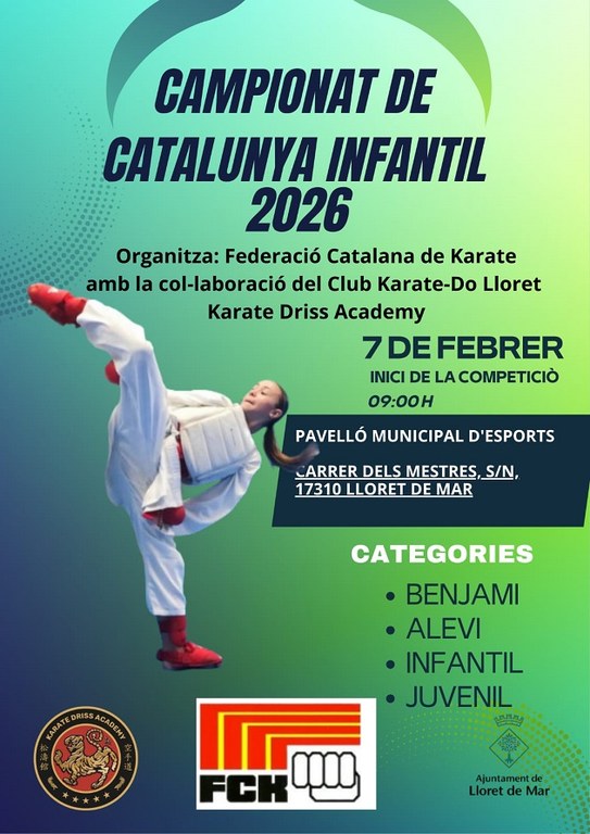 Campionat de Catalunya Infantil de Karate