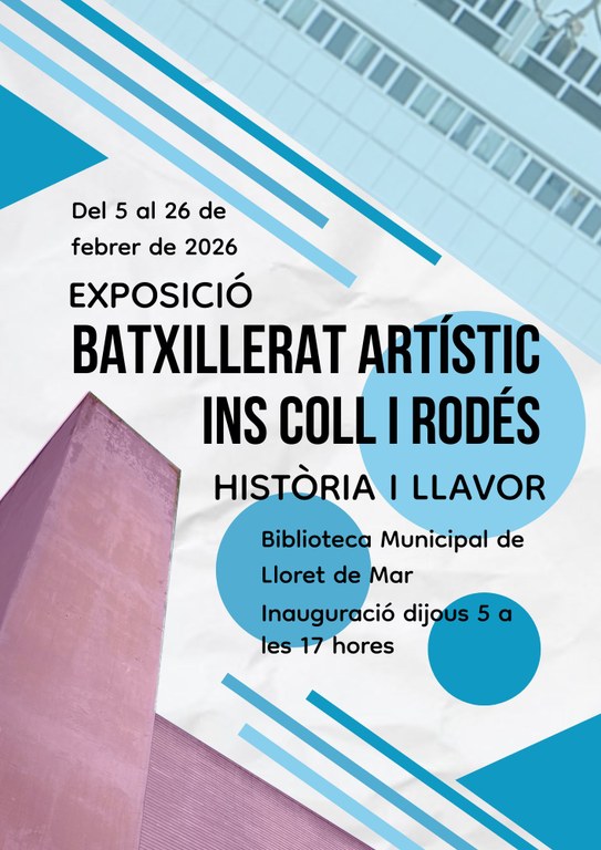 Exposició Batxillerat Artístic IES Coll i Rodés - Història i Llavor