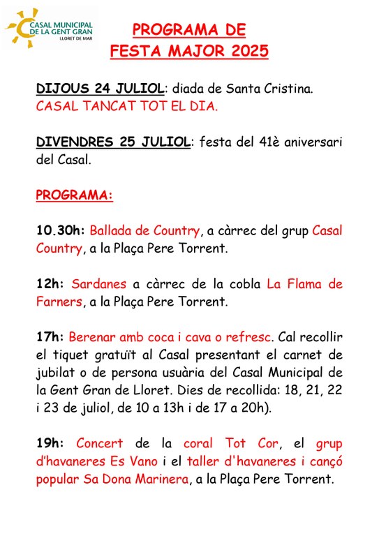 Berenar d'Aniversari 