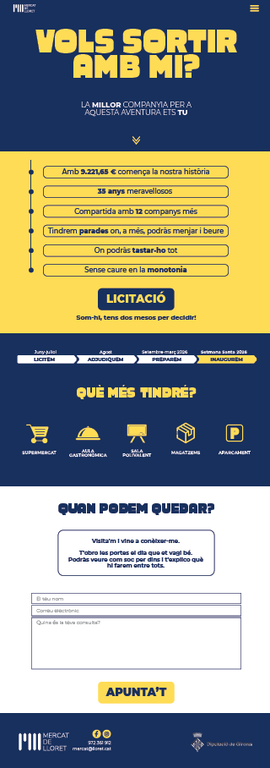 Mailing Licitacio Mercat Lloret 2025