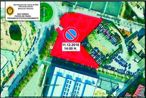 Prohibició d'estacionament