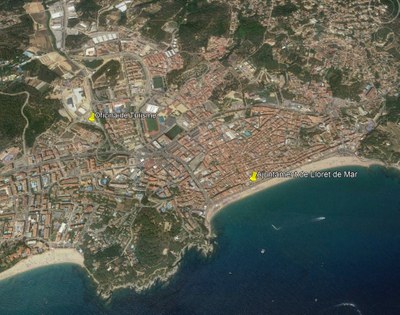 ubicacio punts recarrega