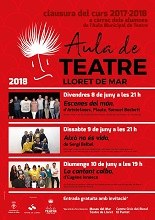 Actuacions de final de curs dels alumnes de l'Aula Municipal de Teatre de Lloret