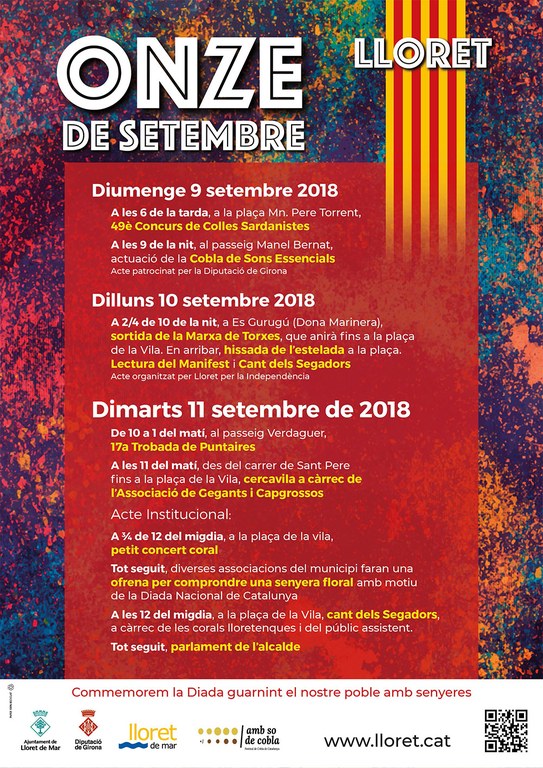 Diada de Catalunya. Actes institucionals. 