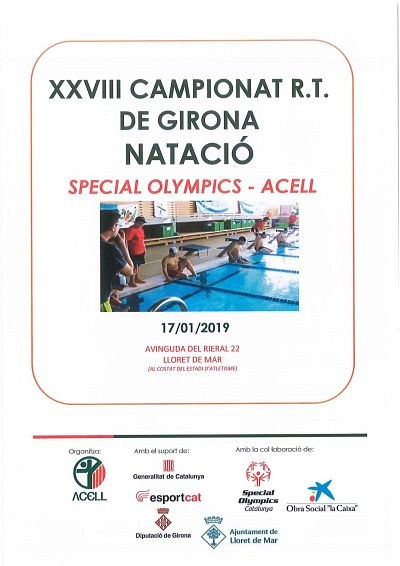 XXVIII Campionat de Girona De Natació Special Olympics