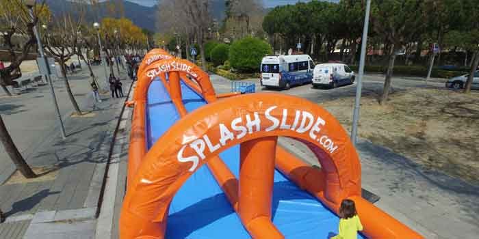 SplashSlide, el tobogan infinit