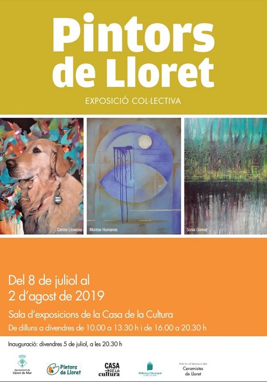 Inauguració  Exposició col·lectiva 'Pintors de Lloret'