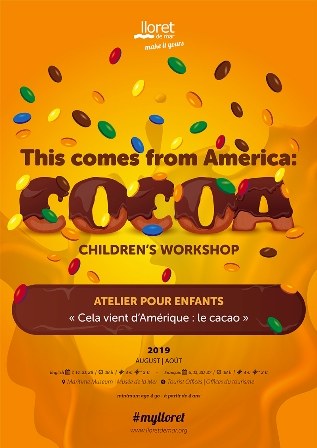 Taller Infantil 'Això ve d, Amèrica:cacau' en francés