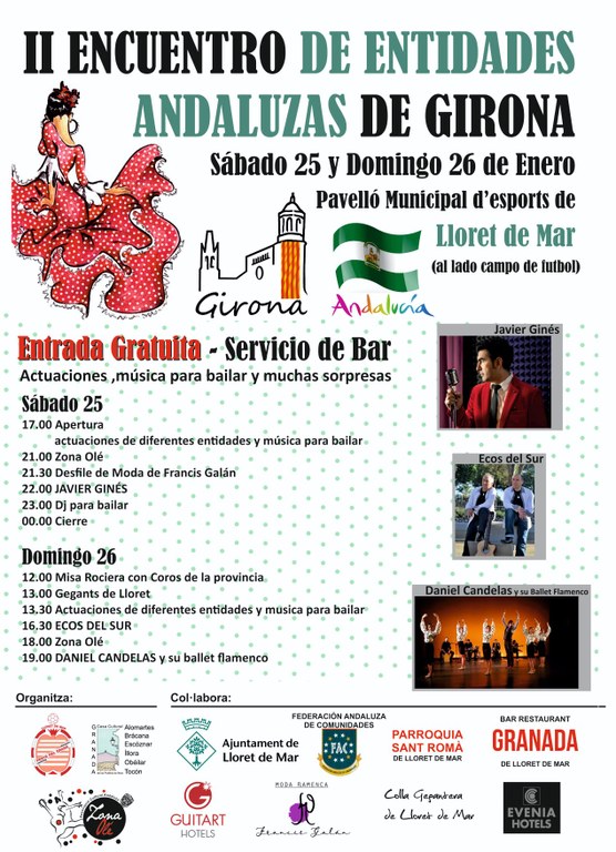 2º Encuentro  Asociaciones  Culturales  Andaluzas de la  provincia de Girona 
