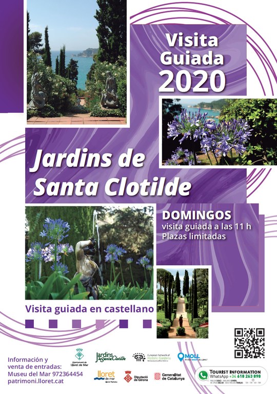 Visita guiada als Jardins de Santa Clotilde