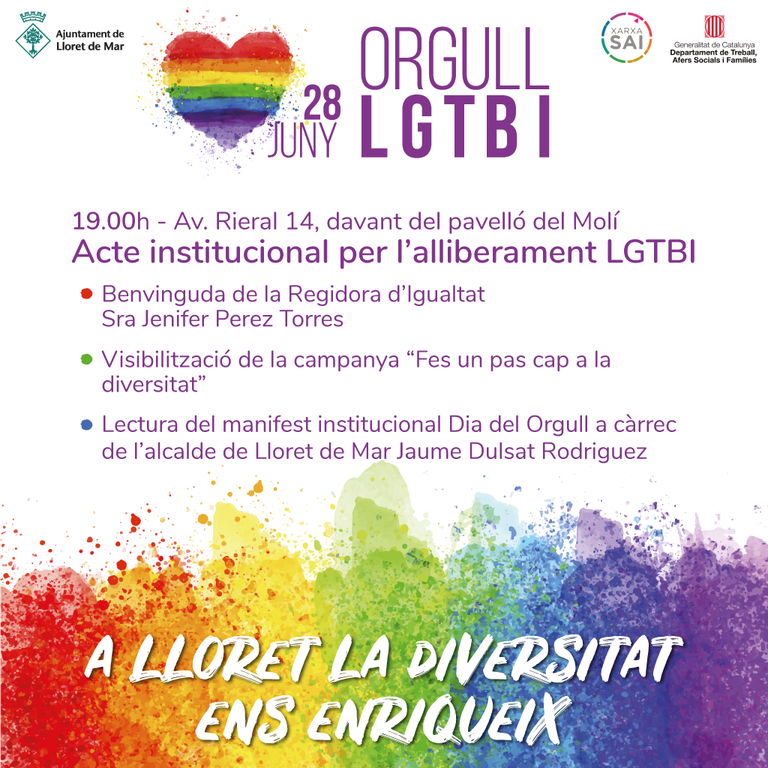 Dia Internacional de l' Orgull LGTBI