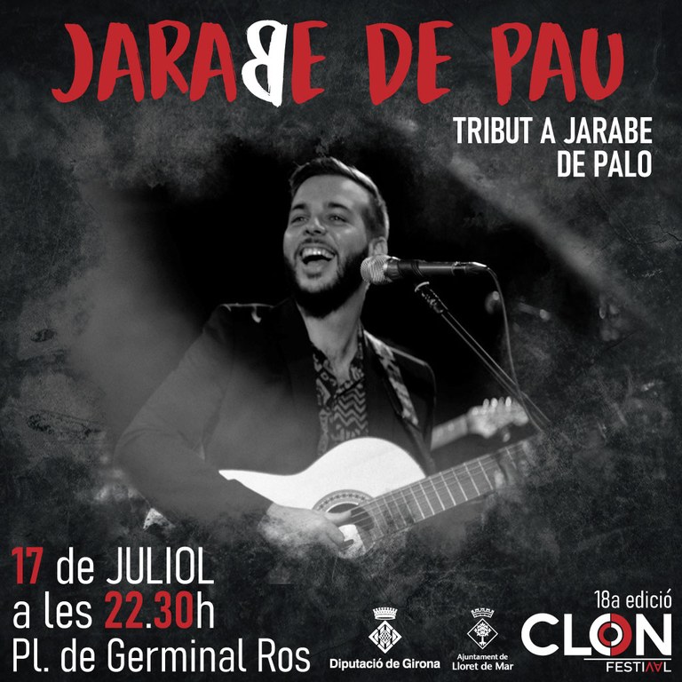 Clon Festival- Concert a càrrec de Jarabe de Pau, banda tribut a Jarabe de Palo.