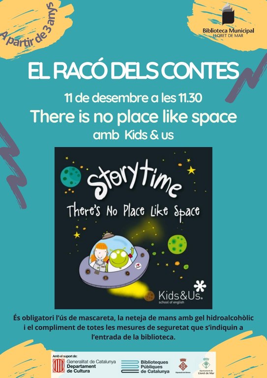 El Racó dels contes. There is no place like a space