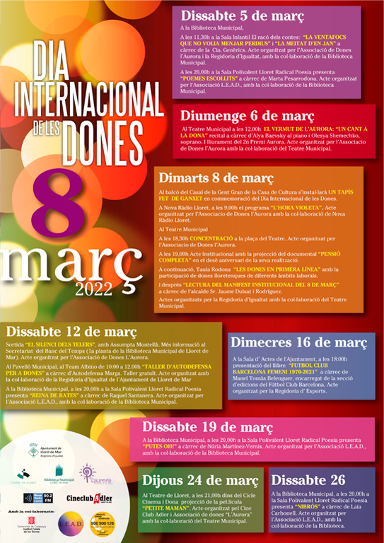Acte institucional en motiu del Dia Internacional de les Dones