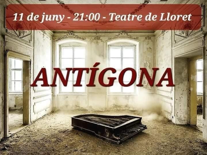 Actuacions de final de curs de l'aula municipal de teatre d'adults: Antígona
