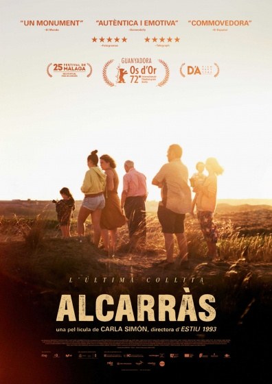 Projecció de la pel·lícula ALCARRÀS