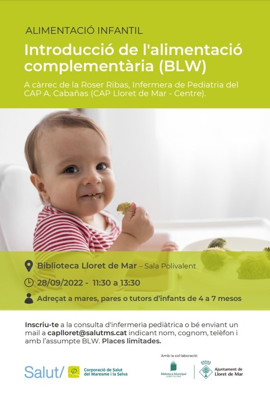 Introducció de l'alimentació complementària (BLW)