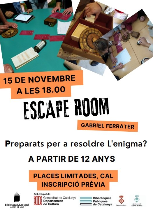 Escape Room. Gabriel Ferrater