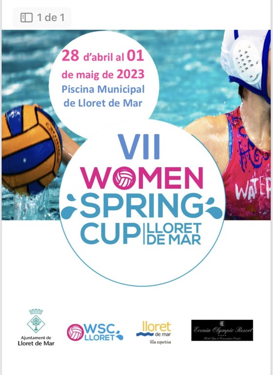 TORNEIG WATERPOLO WOMEN SPRING CUP
