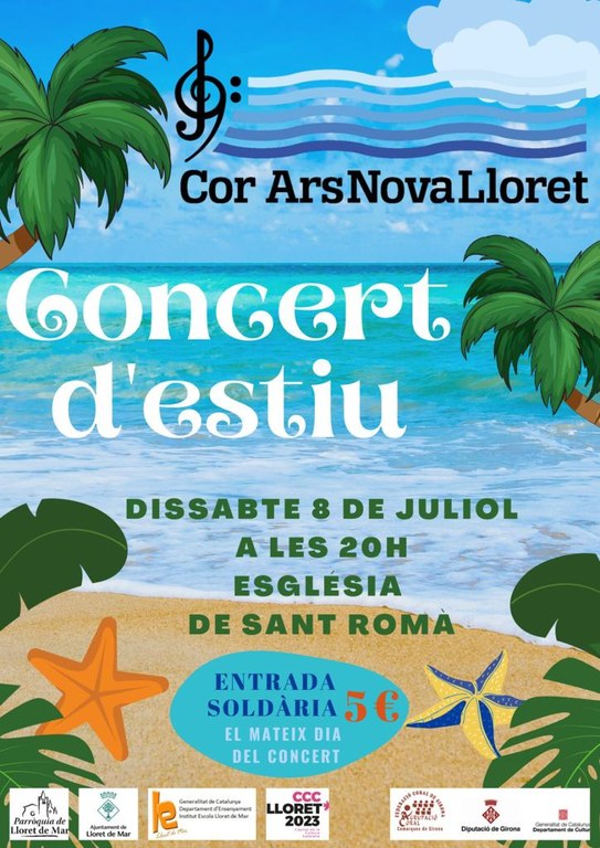 Concert d'estiu Cor ArsNovaLloret