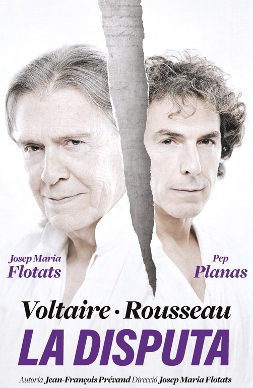 Voltaire / Rousseau.    La Disputa 