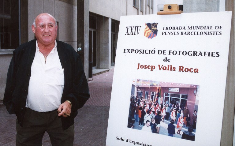 Acte d’entrega del fons d’imatges de Josep Valls i Roca (a) en Bambi
