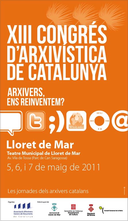 XIII Congrés d'Arxivística de Catalunya